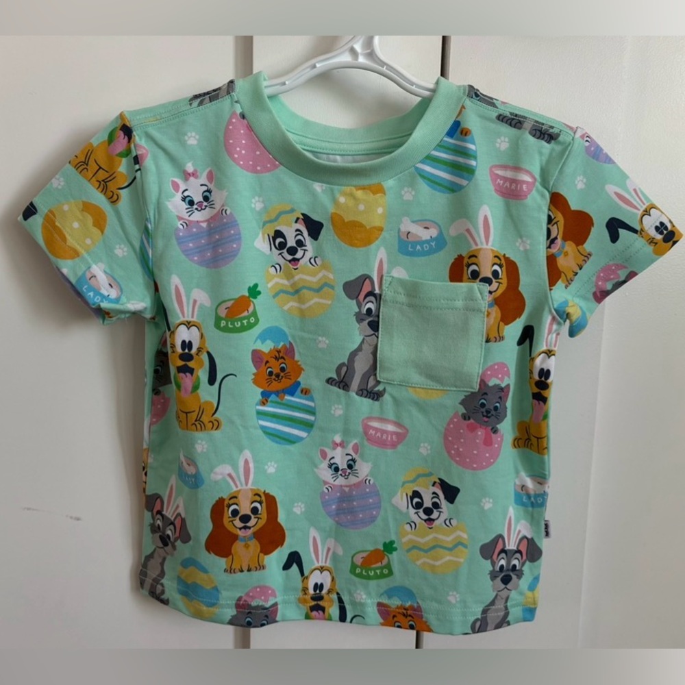 Little Sleepies Disney Peak-A-Boo Easter Short Sleeve Tee
